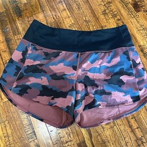 Lululemon Speed Up High-Rise Lined Short 4" - Limited Edition Print